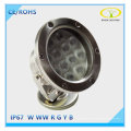 12W Stainless Steel LED Found Light for Fountain